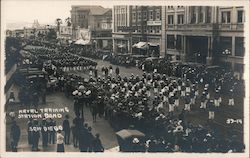 Naval Training Station Band San Diego, CA Postcard Postcard Postcard