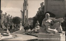 Monumental Fountain Postcard