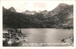 Lake Sabrina, North Fork Bishop Creek Postcard