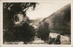 Aliso Canyon river view Los Angeles, CA Postcard Postcard Postcard