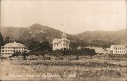 Veterans Home of California in 1886 Postcard