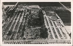 Aerial View of Knott's Berry Farm Postcard