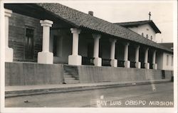 San Luis Obispo Mission California Postcard Postcard Postcard