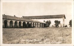 San Miguel Mission, 1797 California Postcard Postcard Postcard