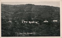 Napa Soda Springs Postcard