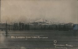 Mt. Lassen from Lake Almanor Postcard