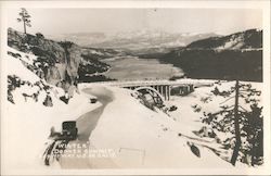 Donner Summit - winter Truckee, CA Postcard Postcard Postcard