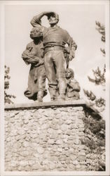 Pioneer Donner Monument Postcard