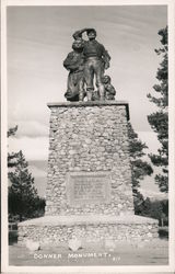 Donner Monument Truckee, CA Postcard Postcard Postcard