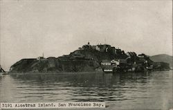 Alcatraz Island, San Francisco Bay California Postcard Postcard Postcard