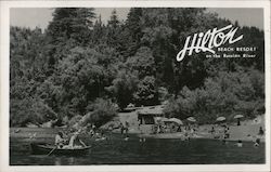 Hilton Beach Resort on the Russian River Postcard