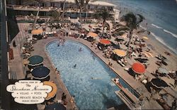 The Shoreham-Norman twin hotels and villas Miami Beach, FL Postcard Postcard Postcard