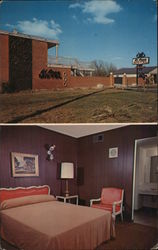 Alfron Motel, hotel room Houston, TX Postcard Postcard Postcard