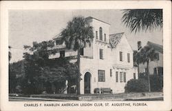 Charles F. Hamblen American Legion Club Postcard