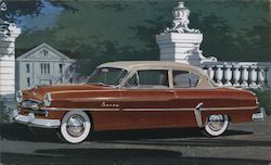 1954 Plymouth Savoy Club Sedan Cars Postcard Postcard Postcard