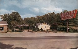 Dan's Motel and Cafe Hot Springs, AR Postcard Postcard Postcard