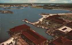 The Polynesian Village Resort Orlando, FL Postcard Postcard Postcard