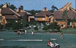 Fairway Villas, golf course, houses Postcard