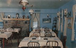 Blue Room, Ox Yoke Inn Postcard