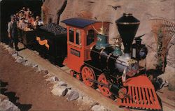 Cave Train to the Lost World, Santa Cruz Beach and Boardwalk Postcard