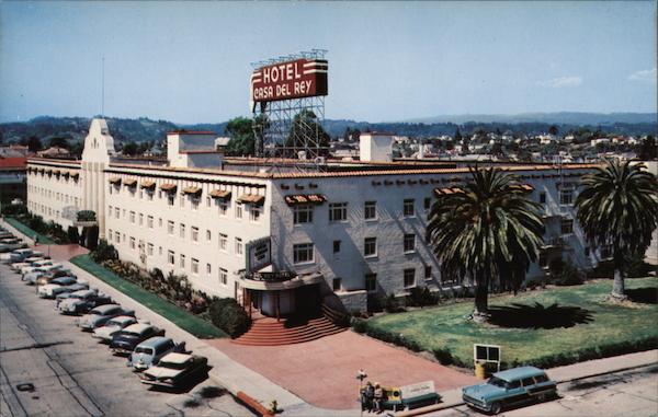 The Famous Hotel Casa Del Rey Santa Cruz CA Postcard