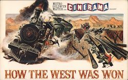 The Great Train Robbery - Scene from "How the West Was Won" Postcard