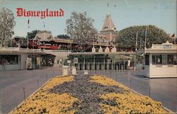 Disneyland U.S.A. Sante Fe Train Depot Anaheim, CA Postcard Postcard Postcard