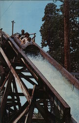 Mill Race ride at Funway, Cedar Point Sandusky, OH Postcard Postcard Postcard