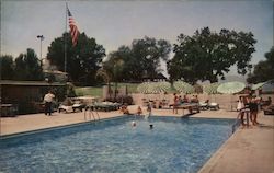 Ojai Valley Inn and Country Club pool Postcard