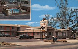 Silver 7 Motel Fontana, CA Postcard Postcard Postcard