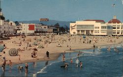 Bathing Beach and Casino Postcard