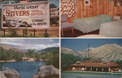 Stivers Motel and Ranch Three Rivers, CA Postcard Postcard Postcard