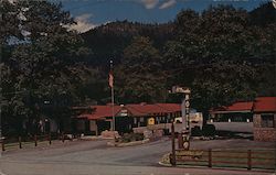 El Rancho Motel Postcard