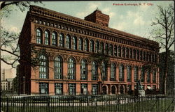 Produce Exchange New York City, NY Postcard Postcard