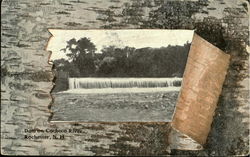 Dam On Cocheco River Postcard