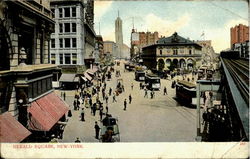 Herald Square New York City, NY Postcard Postcard