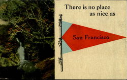 There Is No Place As Nice As San Francisco Postcard