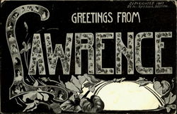 Greetings From Lawrence Postcard