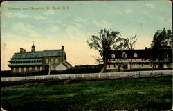 Convent And Hospital Postcard