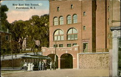 New East Side Tunnel Providence, RI Postcard Postcard