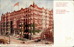 Hotel Brunswick Boston, MA Postcard Postcard