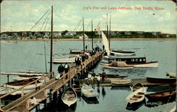 Joy's Pier And Lake Anthony Postcard