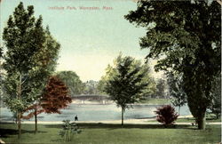 Institute Park Postcard