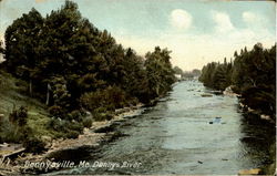 Dennys River Postcard