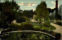 Lily Pond Soldiers Home Postcard