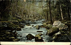 Monosnock Brook Leominster, MA Postcard Postcard