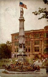 Soldier's Monument Postcard