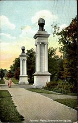 Gateway To Deering Oaks Postcard