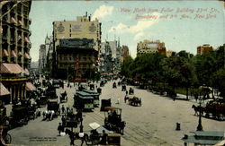 View North From Fuller Building, 23rd Str. New York City, NY Postcard Postcard