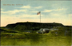 Old Fort Lee Salem, MA Postcard Postcard